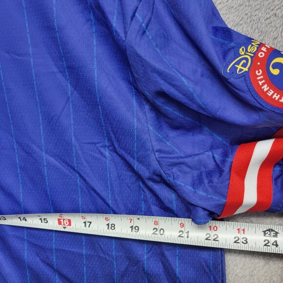 Disney Pin Trader Jersey Adult Medium Baseball Button Down Short Sleeve 2025 - Picture 7 of 11